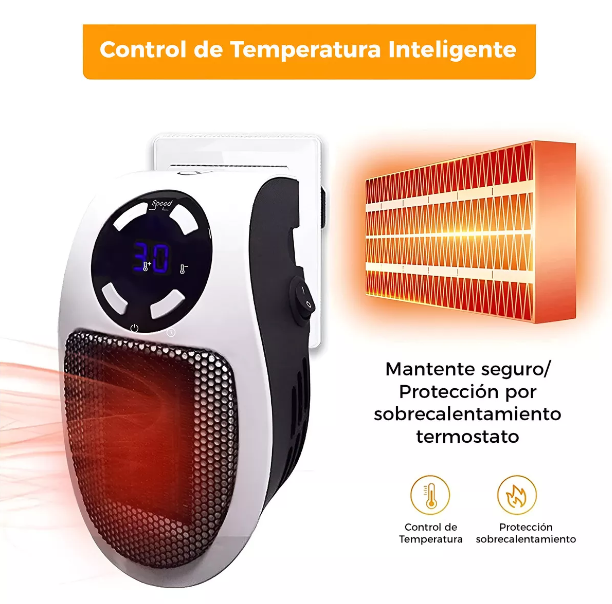 SUPER Calefactor Portátil 500W